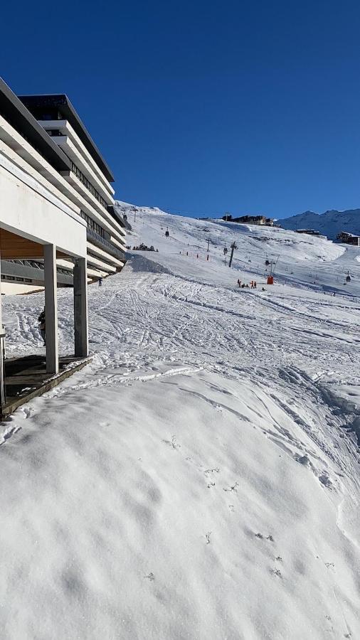 Les Menuires Centre! Chaleureux Studio Sur Les Pistes! Lägenhet Saint-Martin-de-Belleville Exteriör bild